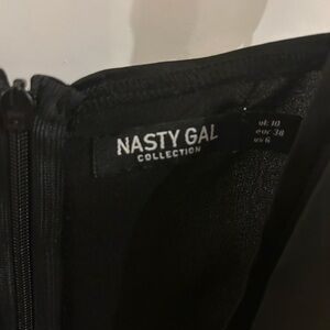 Nasty Gal Sleek Black Collection Dress